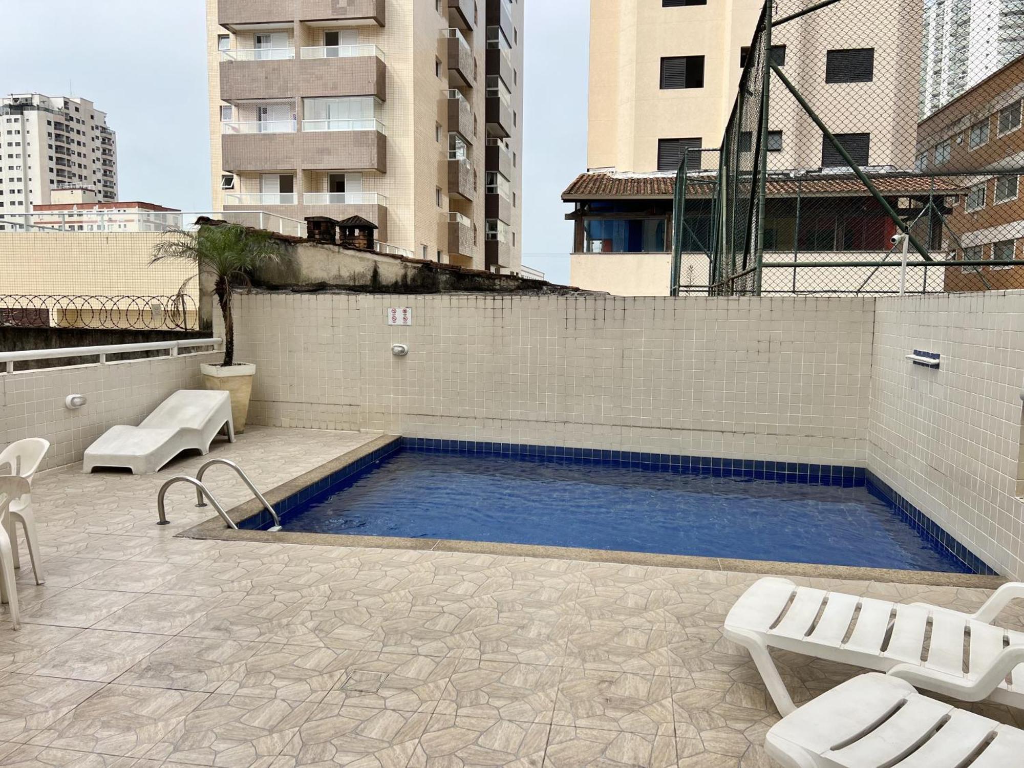 Apartamento Com Piscina! São Vicente Екстериор снимка